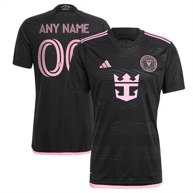 Men's Inter Miami CF Blank Black 2024-25 Away Soccer Jersey,We sell and wholesale Men's Inter Miami CF Blank Black 2024-25 Away Soccer Jersey on line form chian!